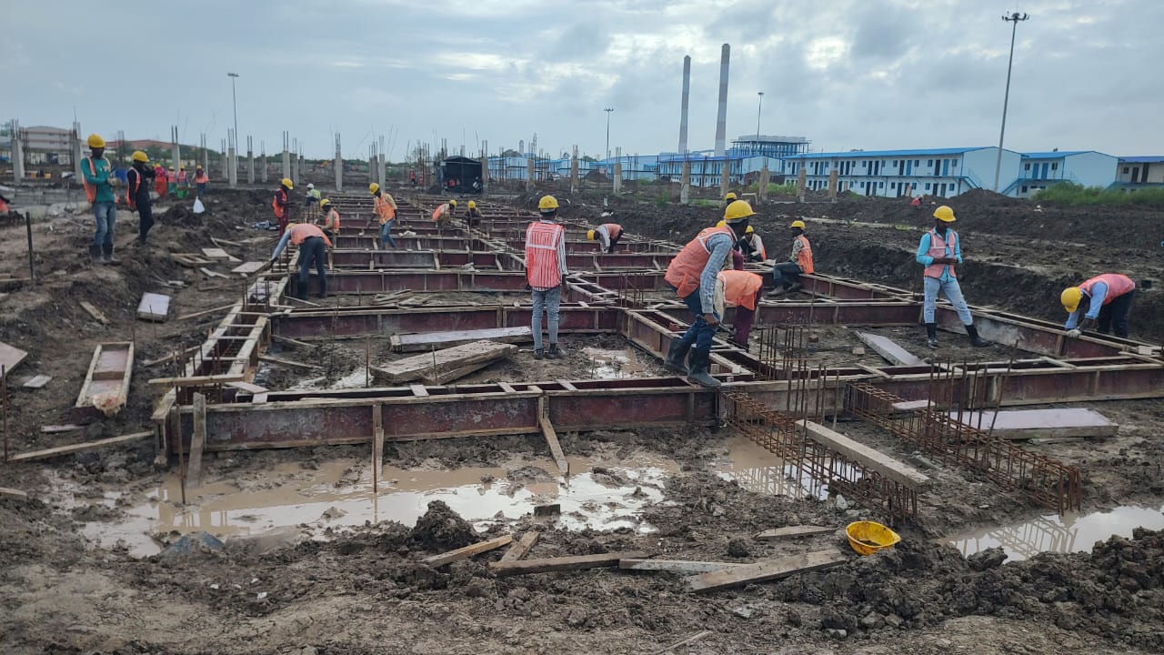 Civil construction building elevation